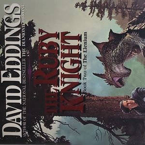 The Ruby Knight Book Two Of The Elenium By David Eddings 1990 Hardcover First Ed